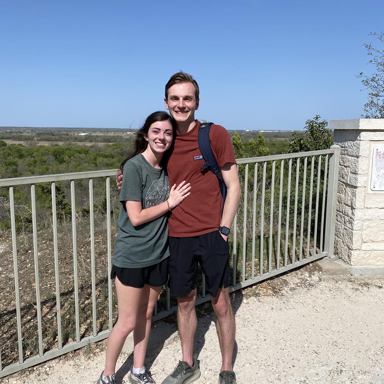 Our first photo together!