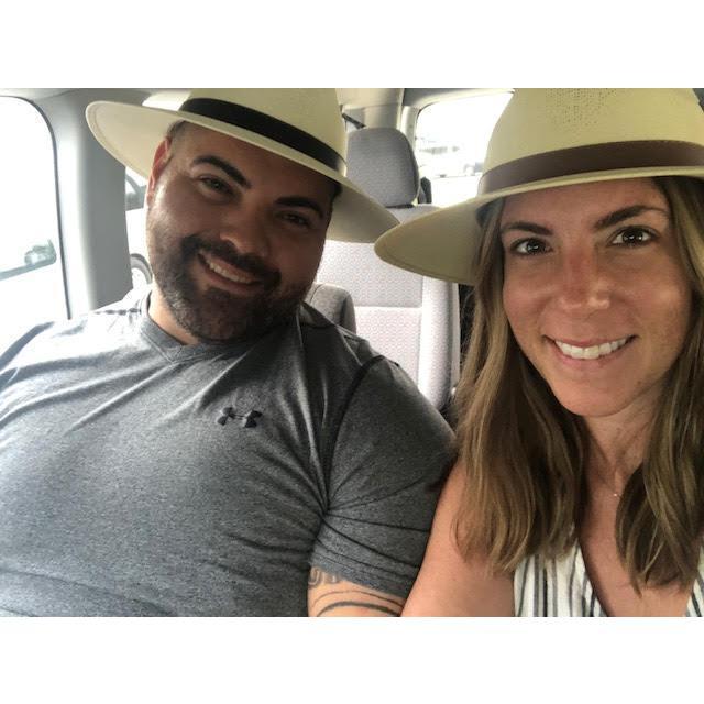 On our way to Mexico to plan our wedding September 2019!