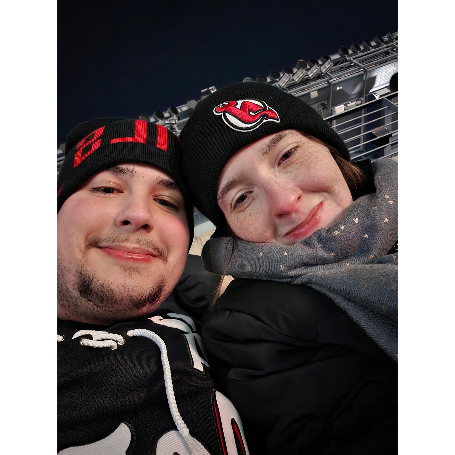 Hockey Game at Metlife Stadium in New Jersey