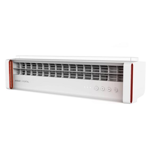 Sharper Image Portal Window Fan White