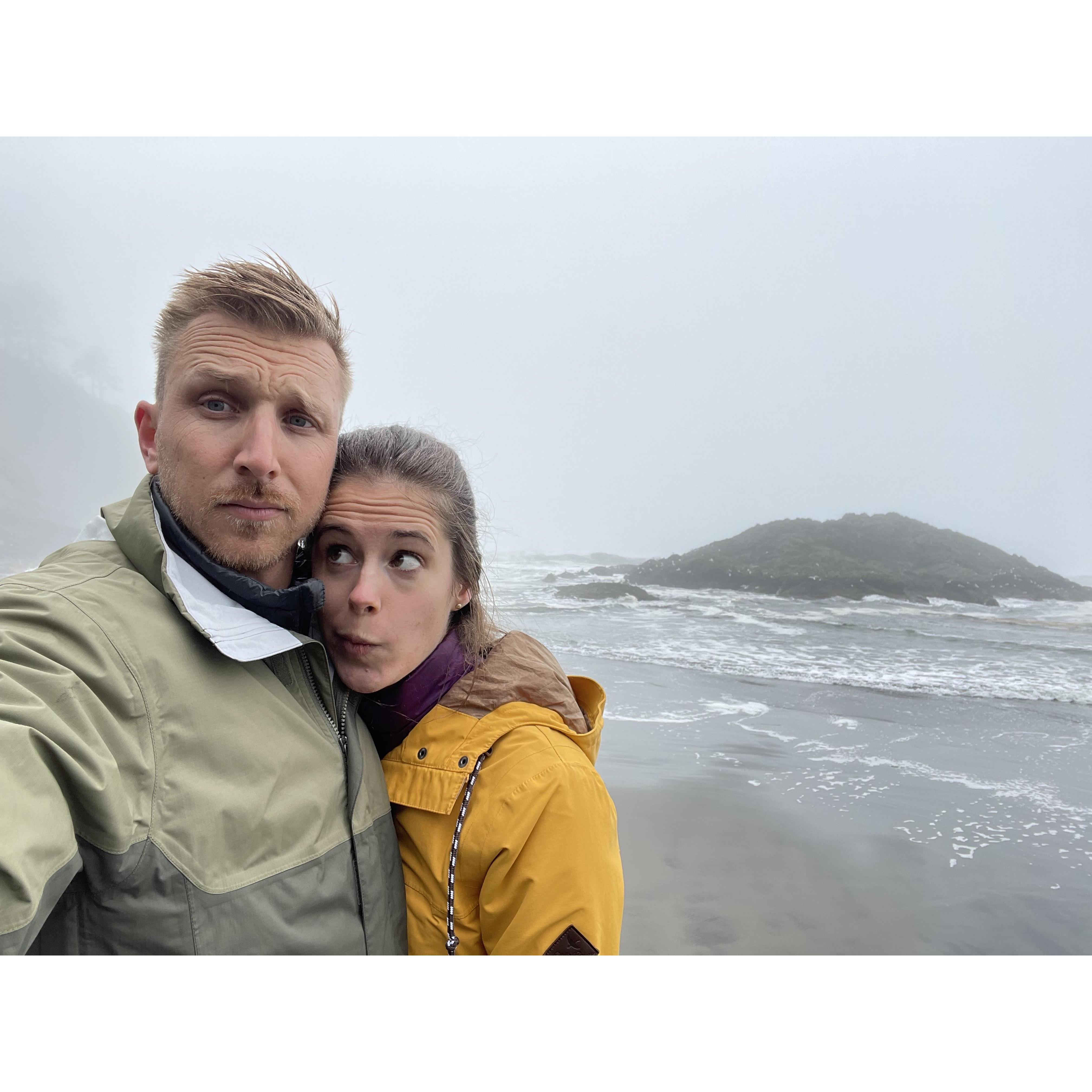 Visiting Kelly's hometown on the WA coast.