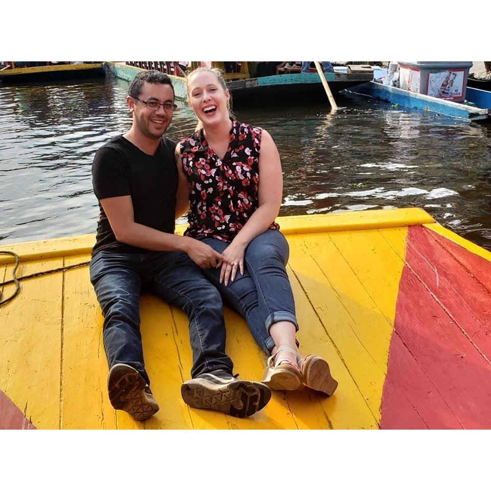 The lanchas boats in Mexico!