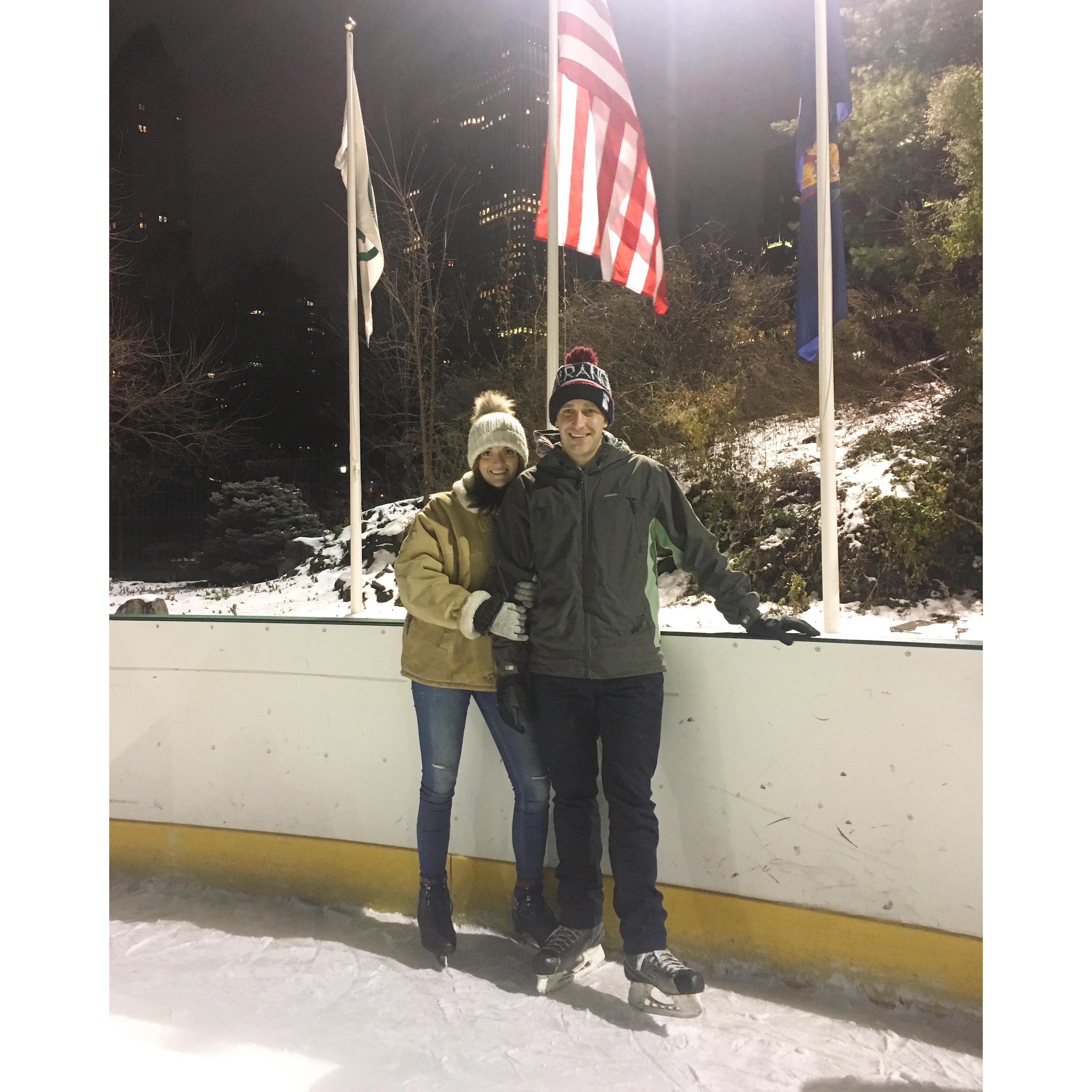 Iceskating in Central Park