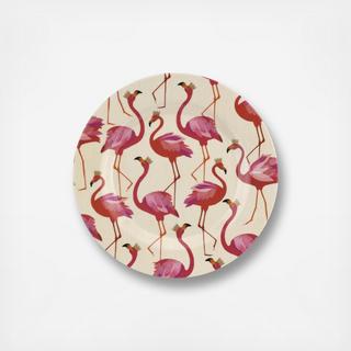 Sara Miller London Pimpernel Flamingo BPA Free Melamine Salad Plate, Set Of 4