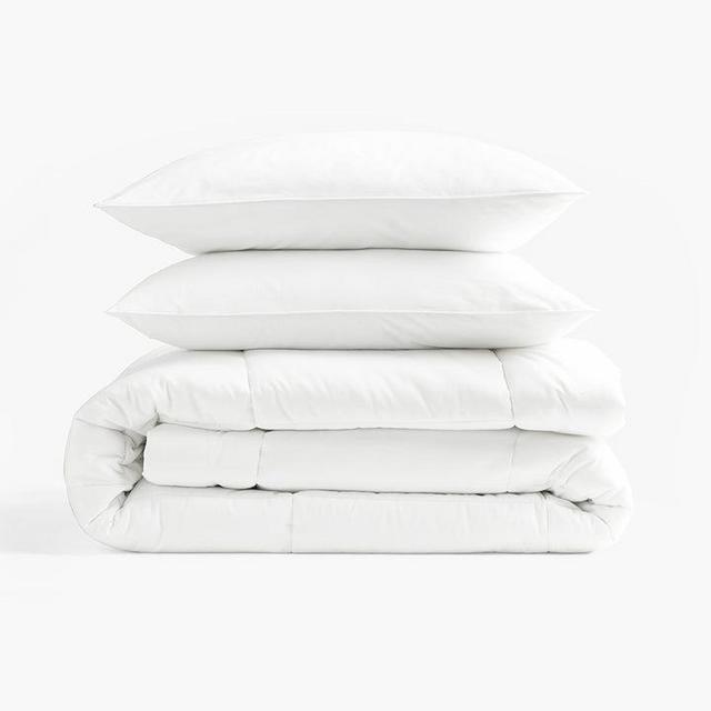King Size Down Alternative Comforter and Pillow Bundle