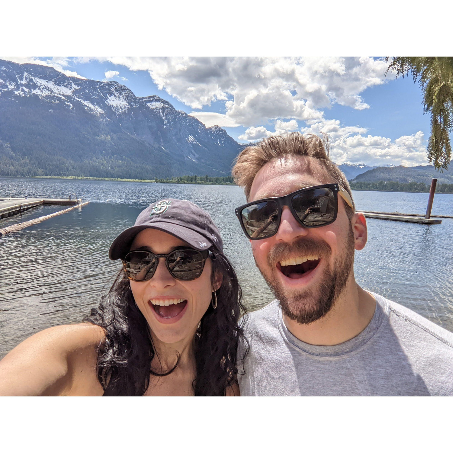 Yay for beautiful weather at Lake Wenatchee!