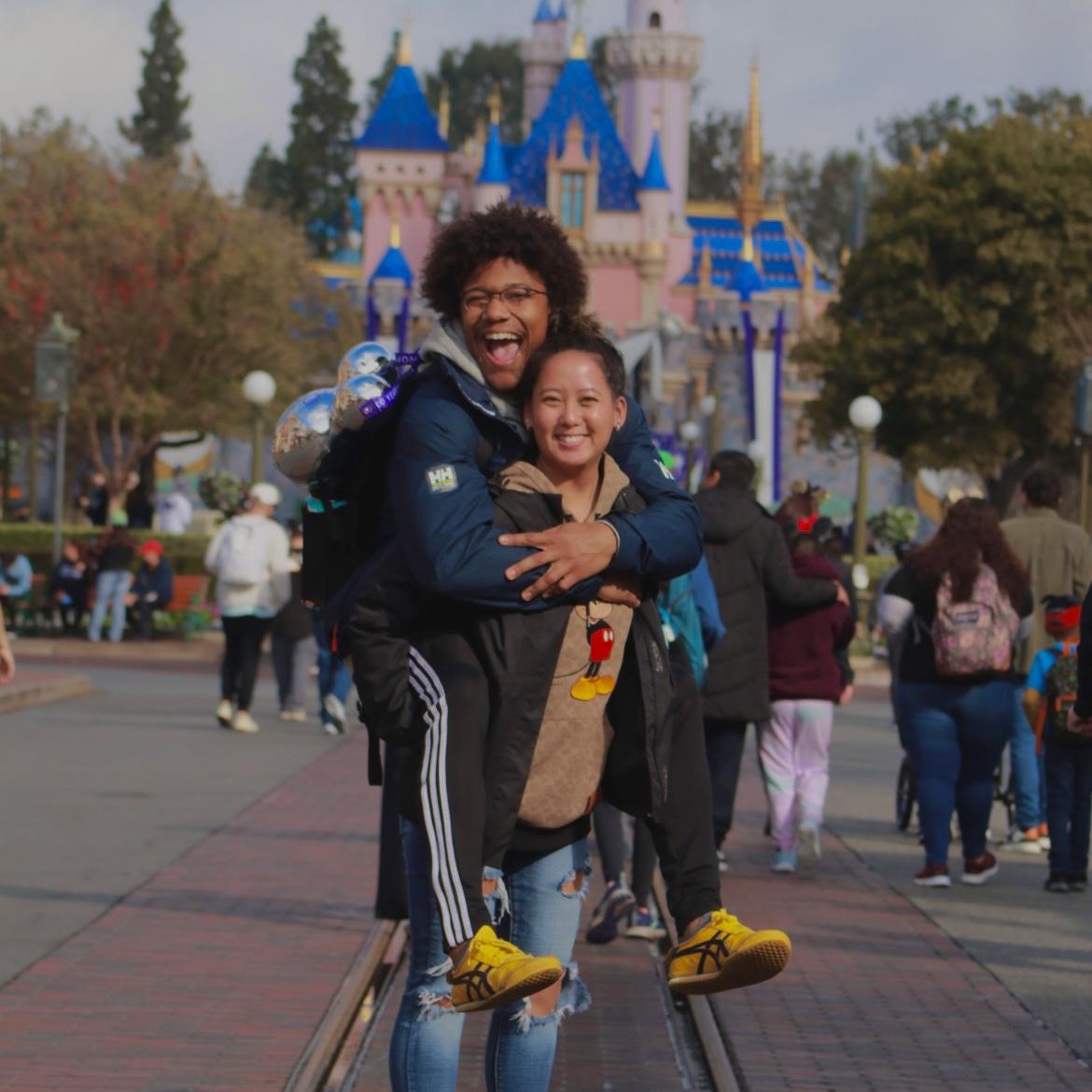 to our last trip to Disneyland