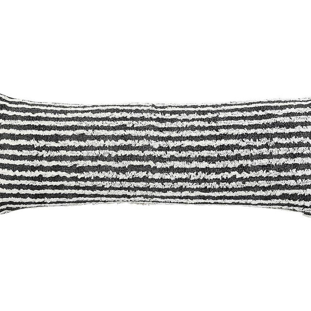 Harlow Hill 14x36 inches Striped Lumbar Throw Pillow Covers for Fall Decor | Farmhouse Boho Cushion Covers for Throw Pillows | Perfect for Living Room Couch & Bedroom Decorations | Black/White
