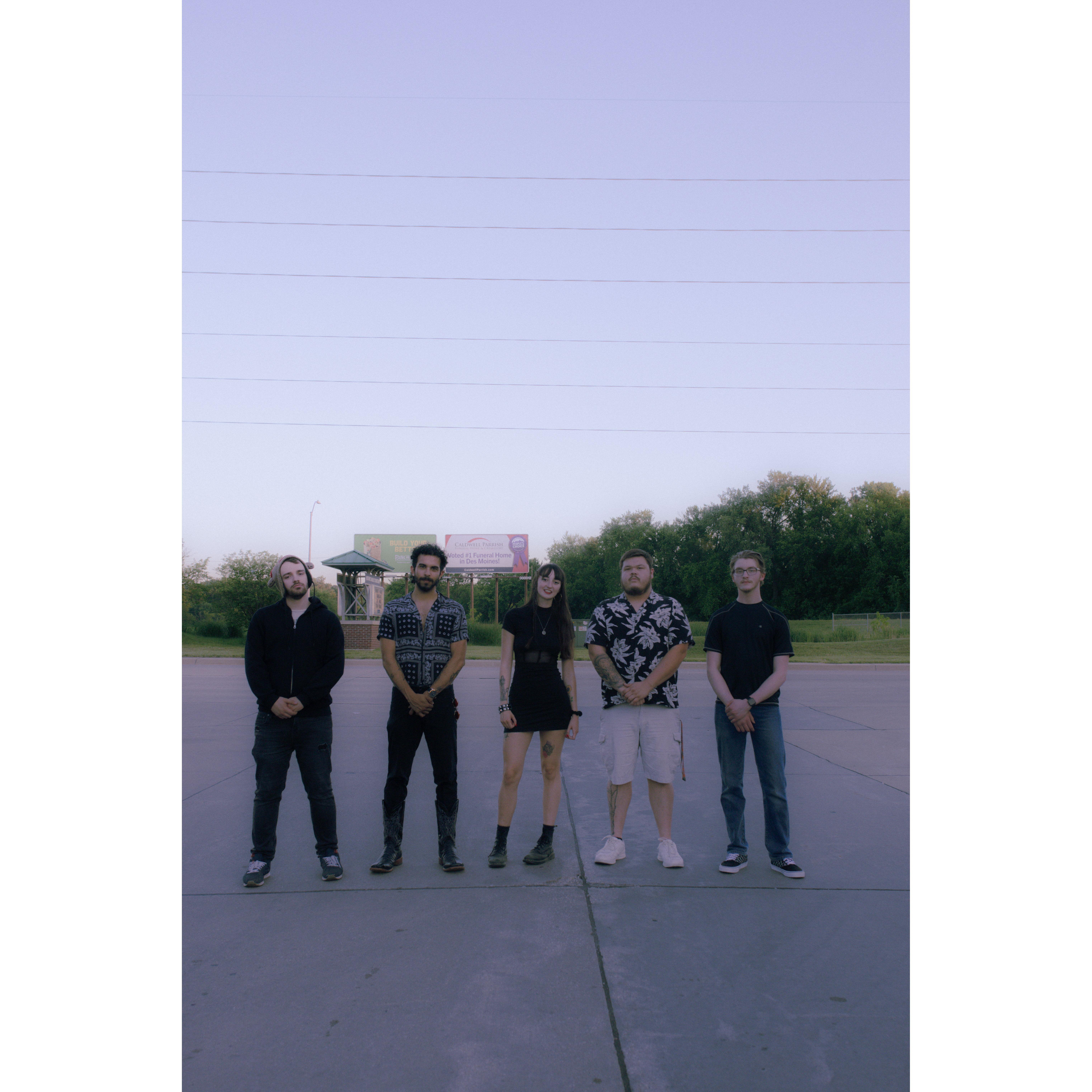 photoshoot with our band 6/19/2023