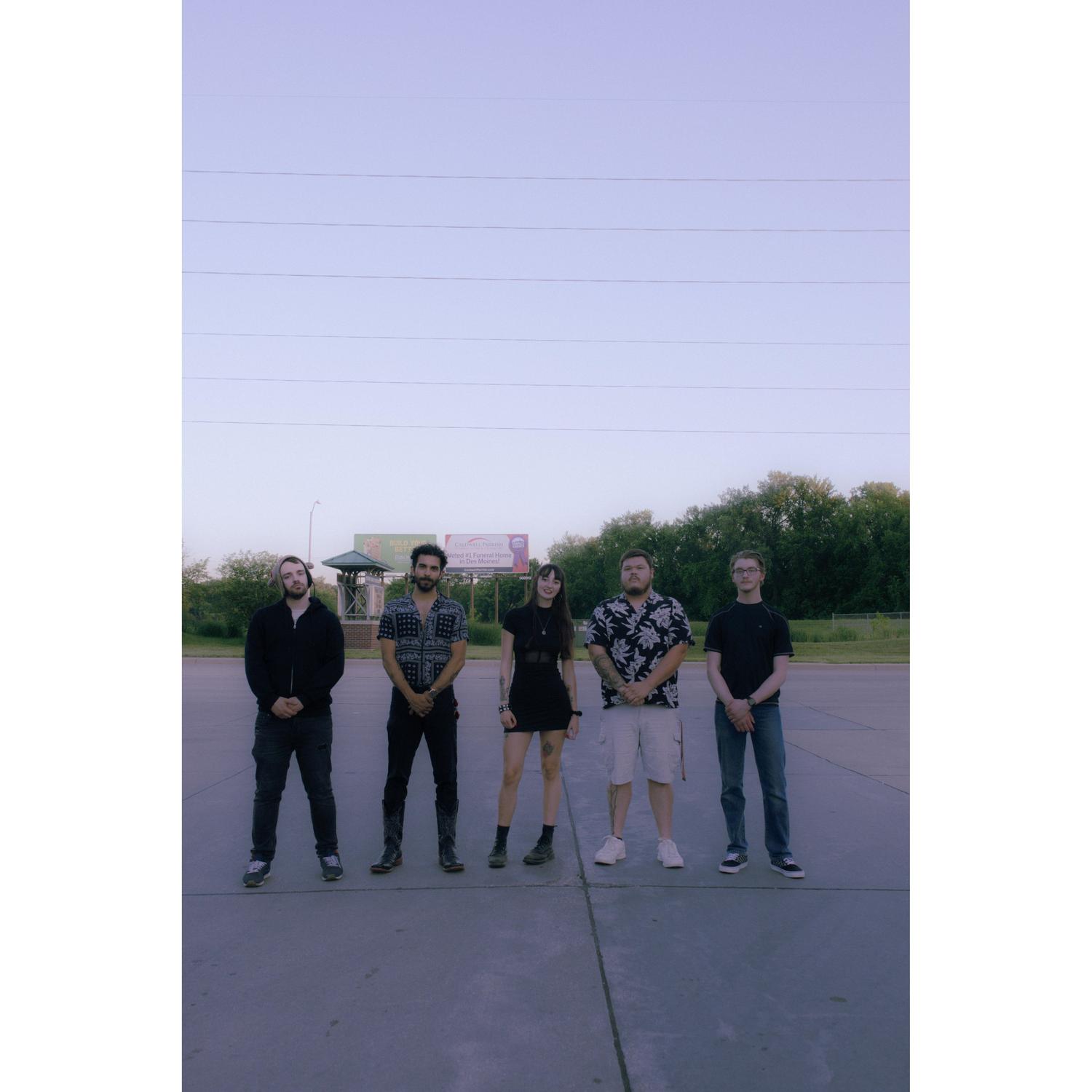 photoshoot with our band 6/19/2023