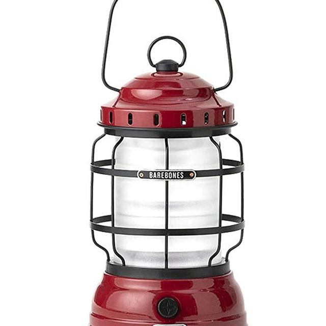 Barebones Forest Lantern, Red, Medium (BAR-LIV-262)