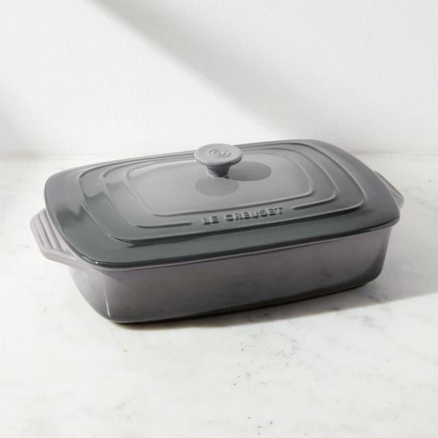 Le Creuset ® Oyster 3.5-Quart Covered Rectangular Casserole