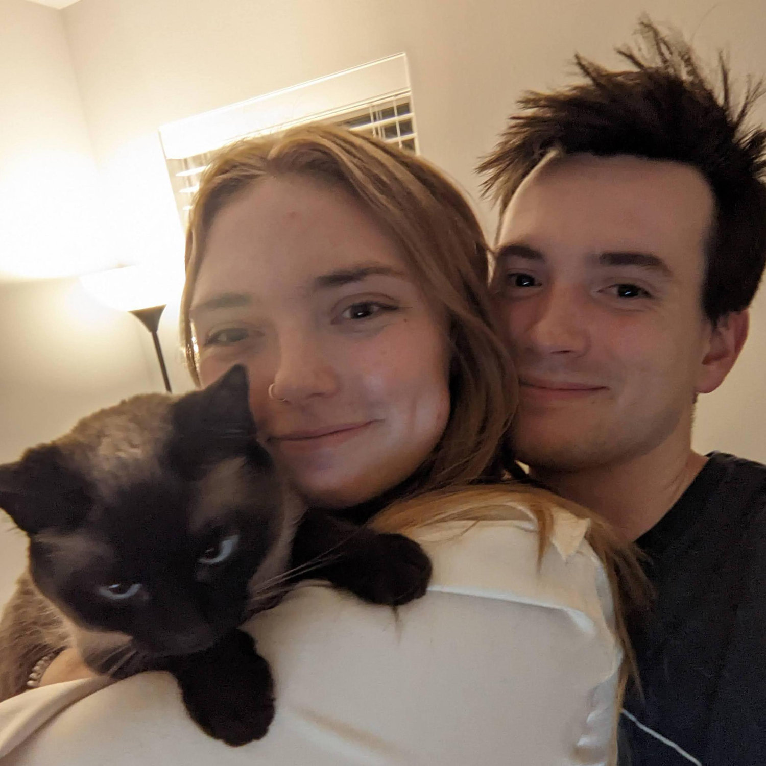 June 2023 - We adopted Clementine, our sweet siamese kitty <3 We are obsessed with her!
