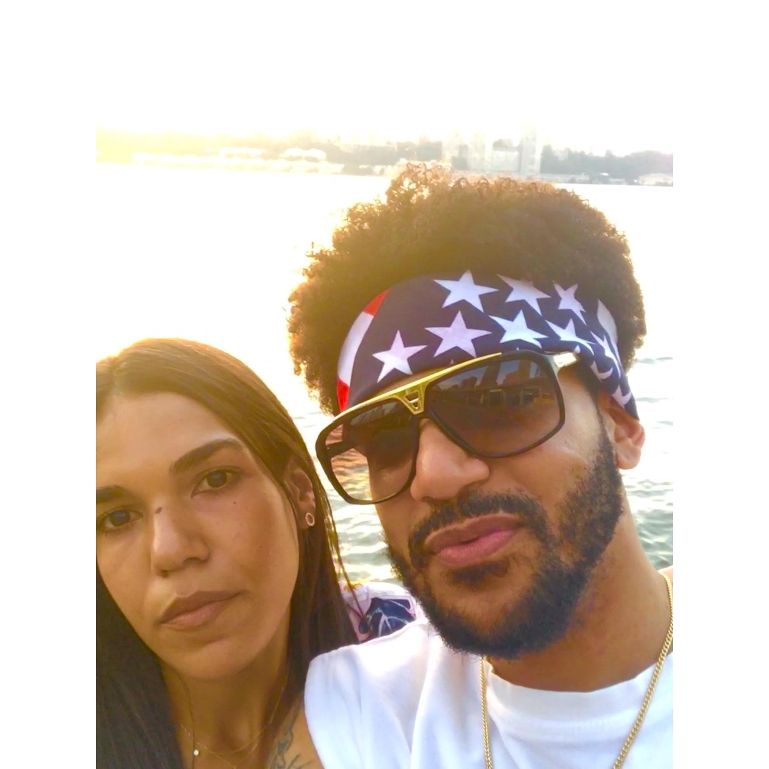 Our first 4th of July.  |  Nuestro primer 4 de julio.