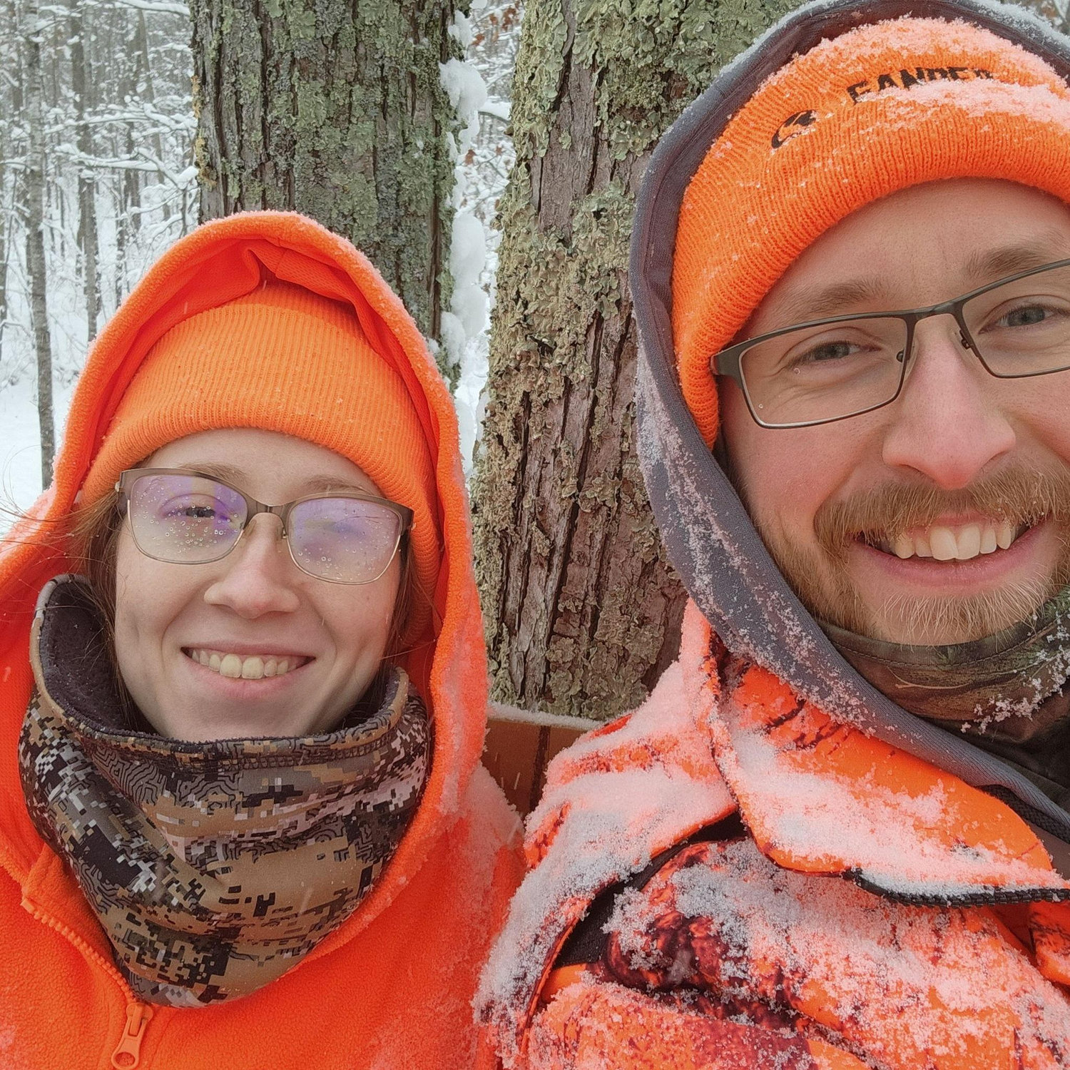 Our first time hunting together