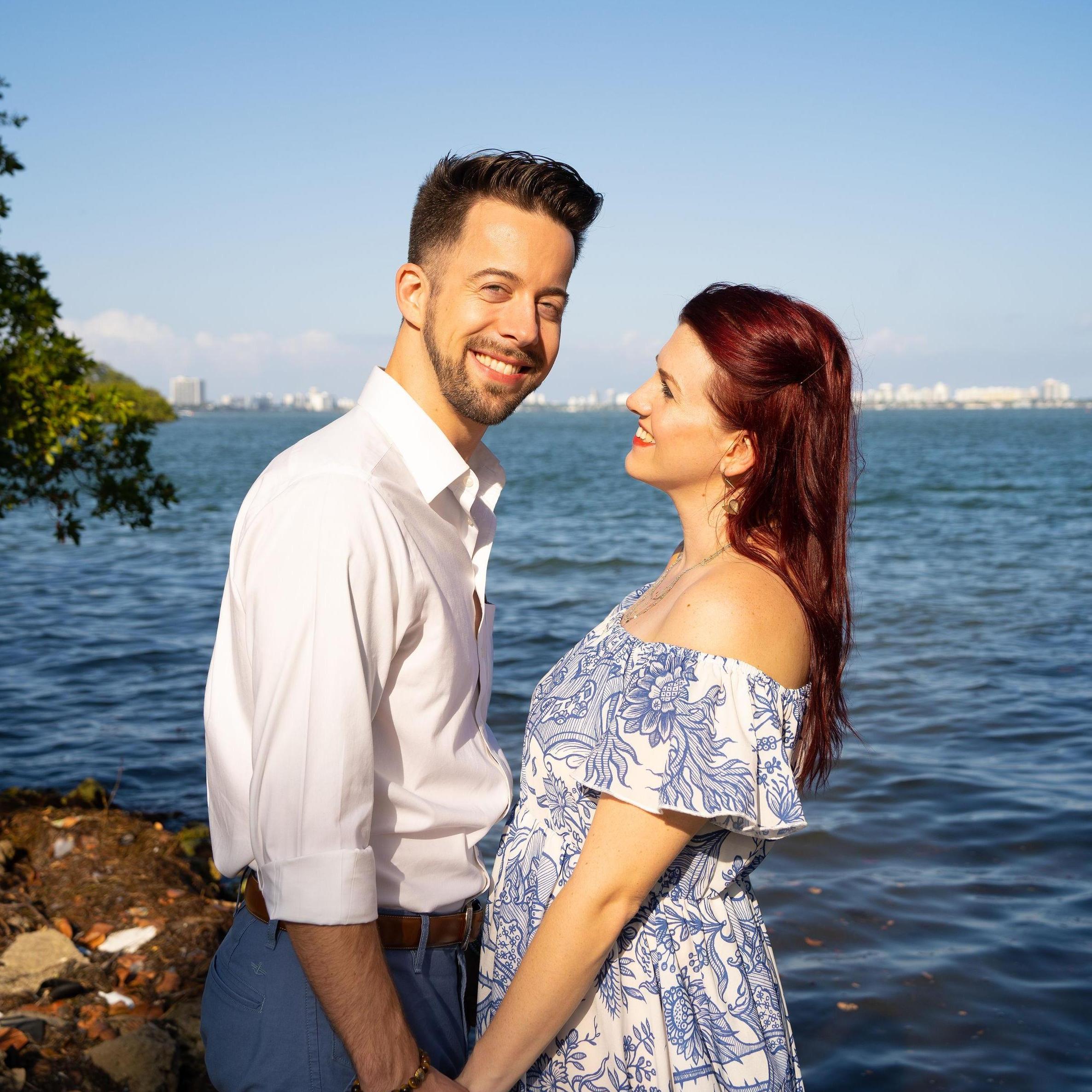 We got engaged.
