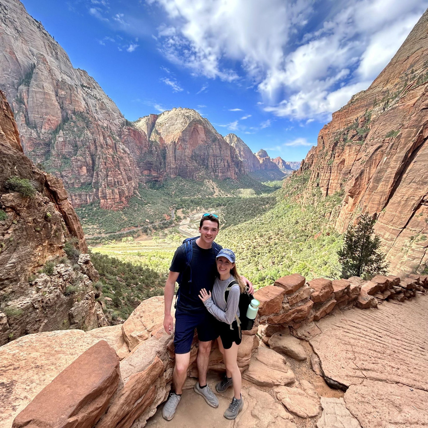 June 2023: Hiking in Zion National Park!