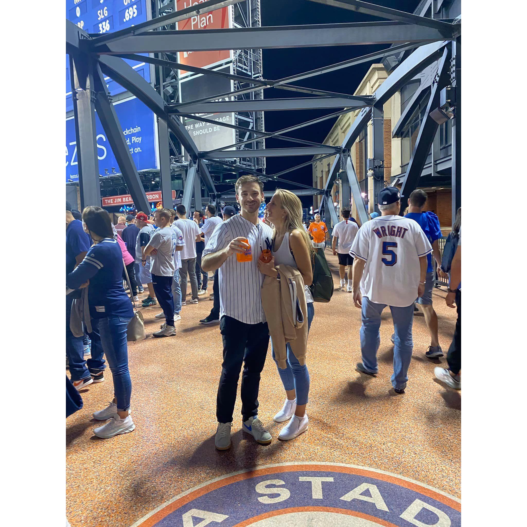 Yankees game in NYC