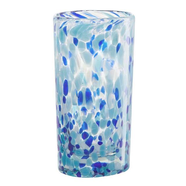 Seaside Shot Glass, Set of 6 - Blue Confetti