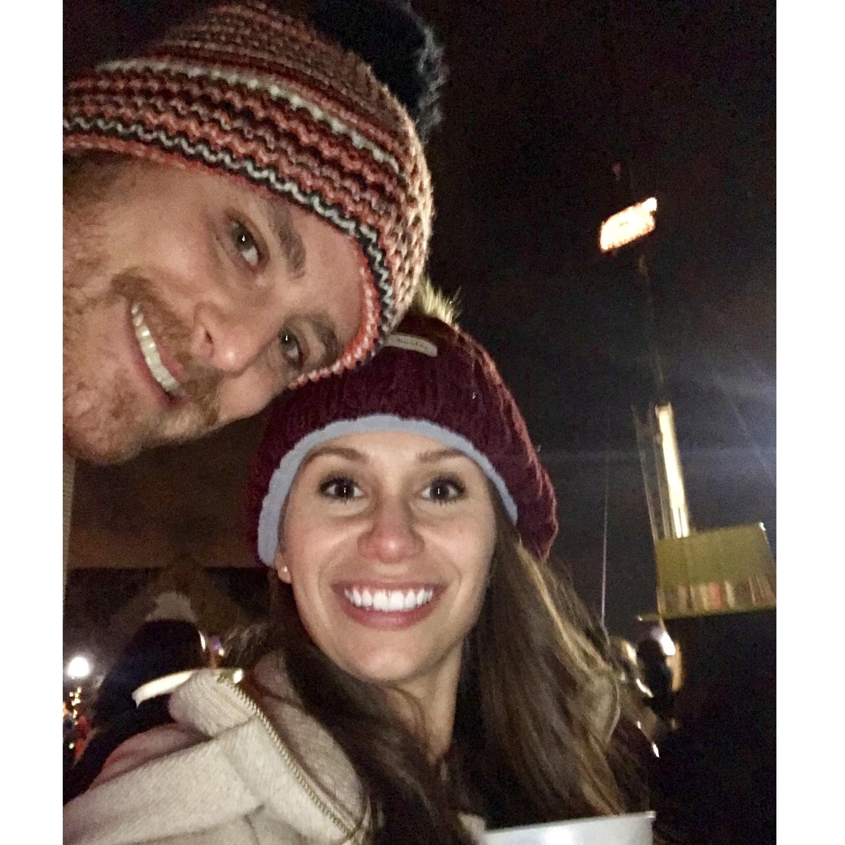 Some people go to NYC to see the ball drop on New Years Eve, but we prefer to watch a pierogie drop in Whiting, IN (pierogie capital of North America)
