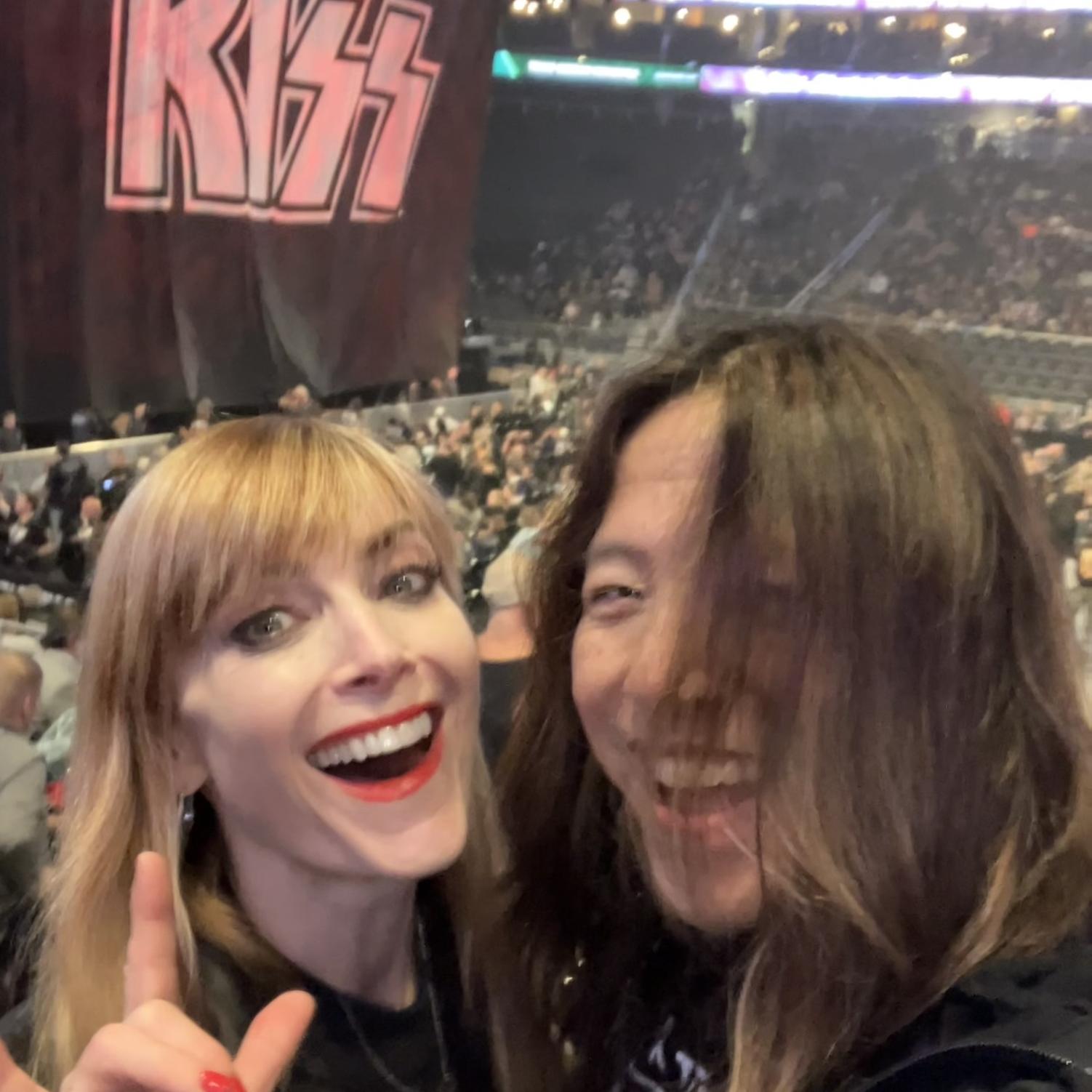 At the KISS show, Seattle, Nov 2023