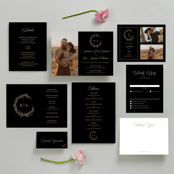 Zola Wedding Invitations - Goundry Photo