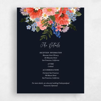 Navy, Blue Wedding Enclosure - Destin