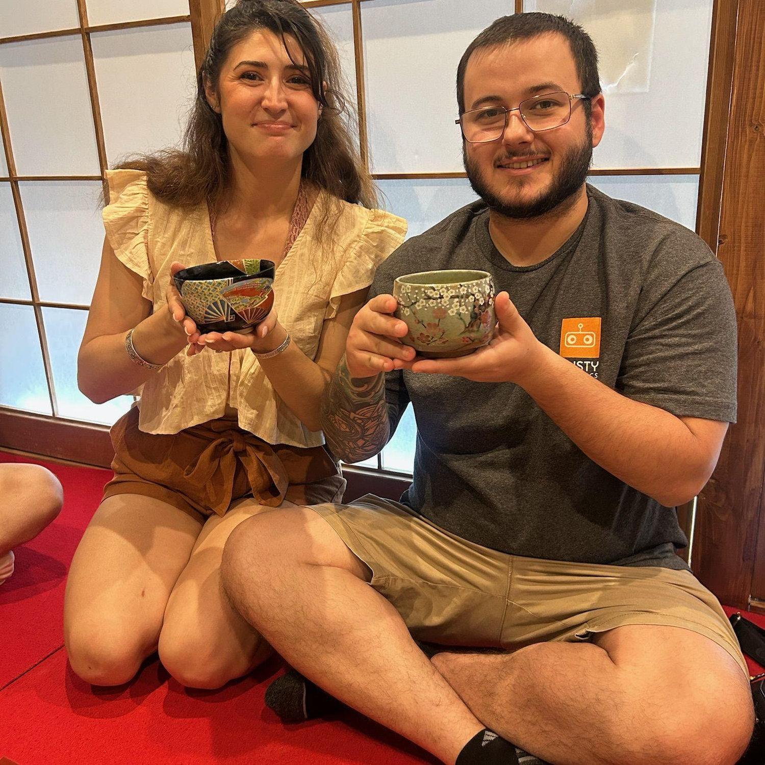 White man adopts local tradiitons