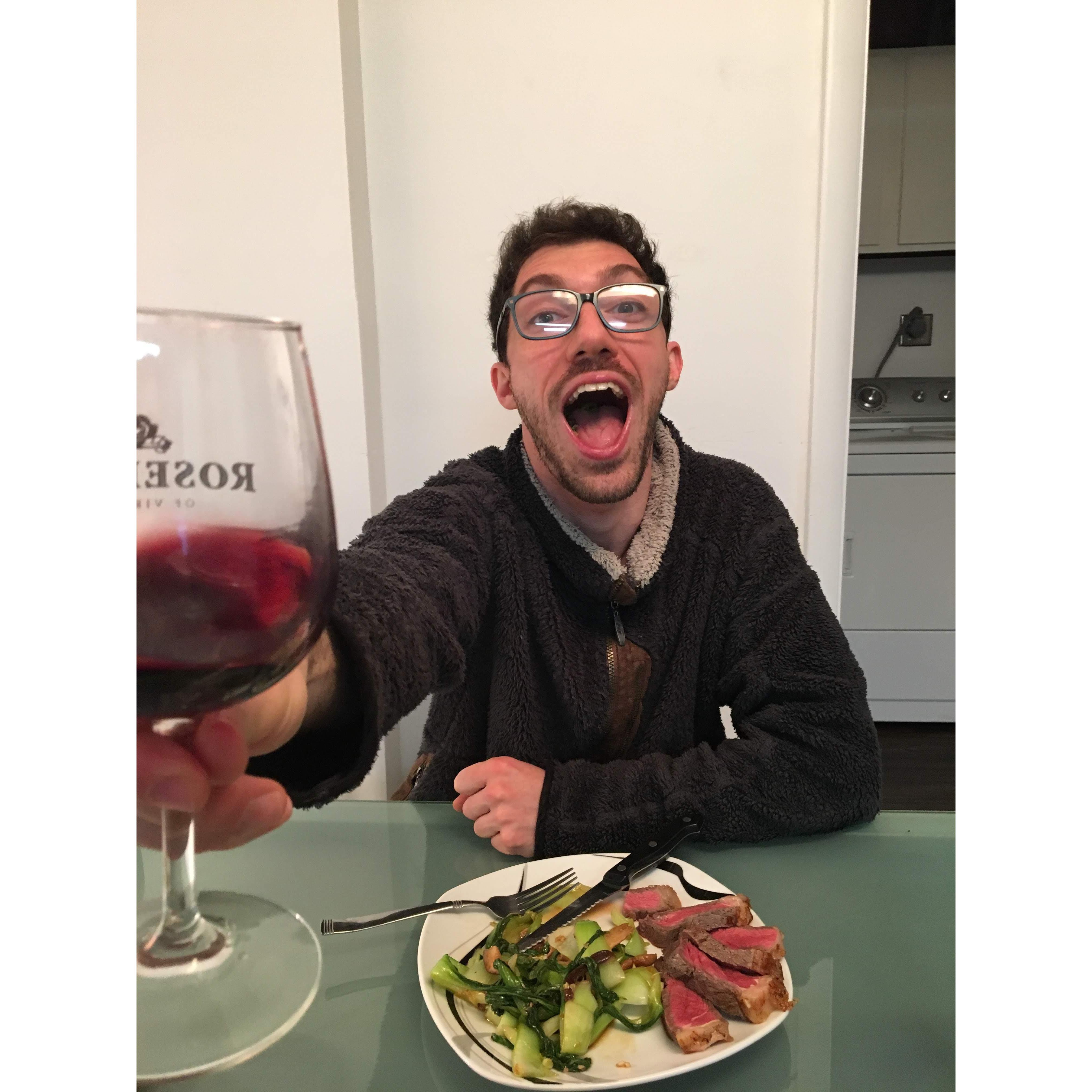 Fancy dinners can be made at home