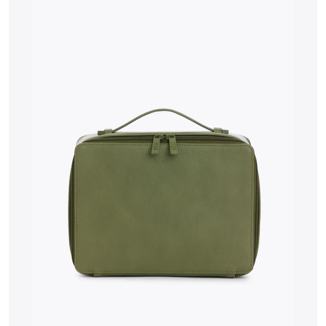 The Cosmetic Case in Olive
