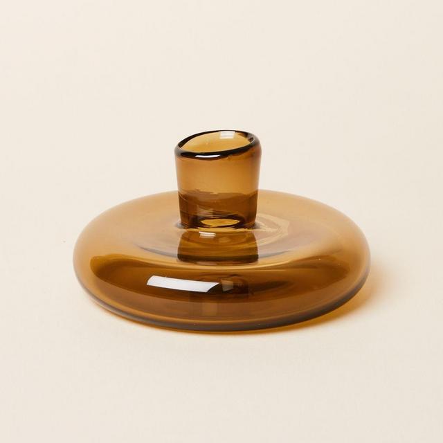 Glass Candle Holder