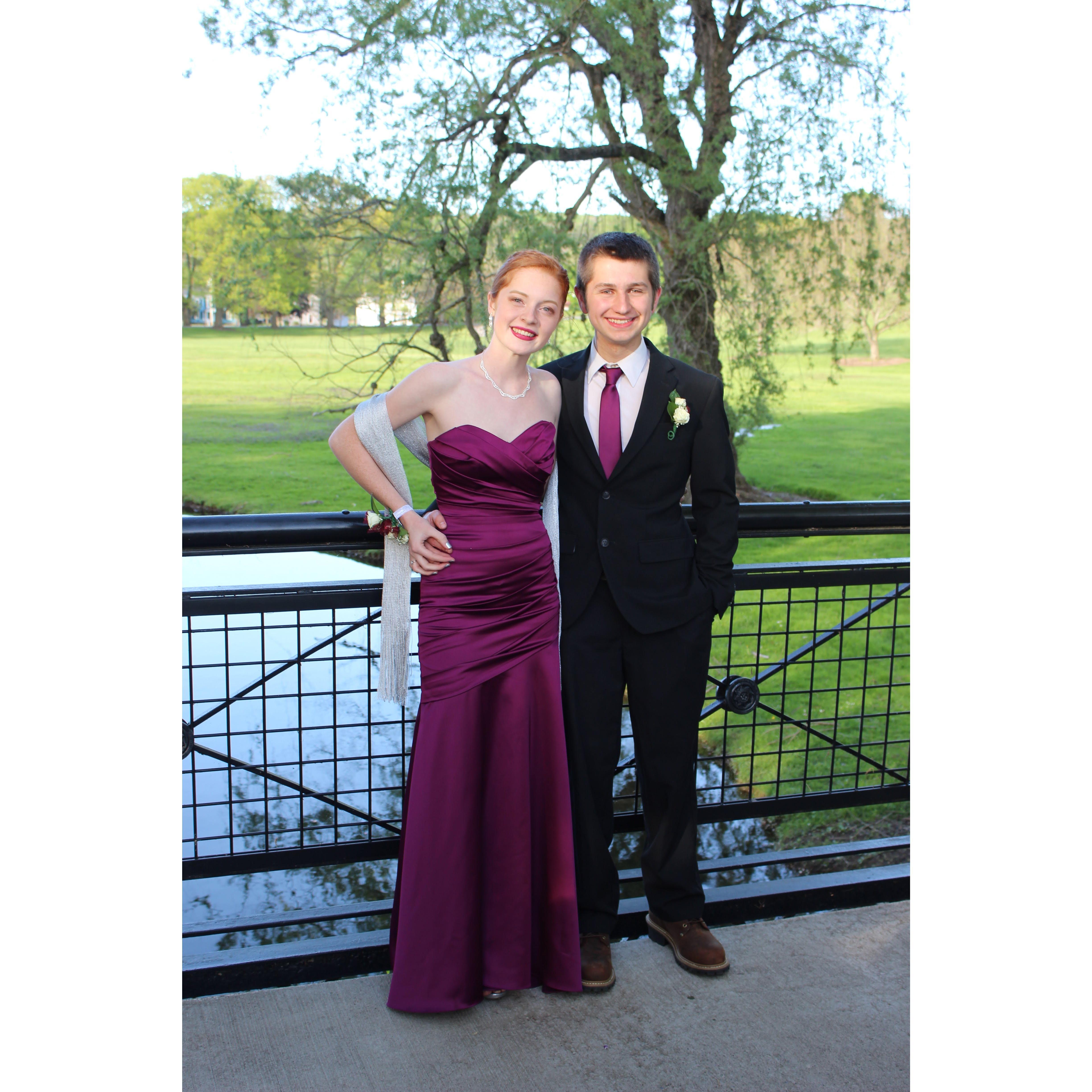 Our third prom together (est. 2017)