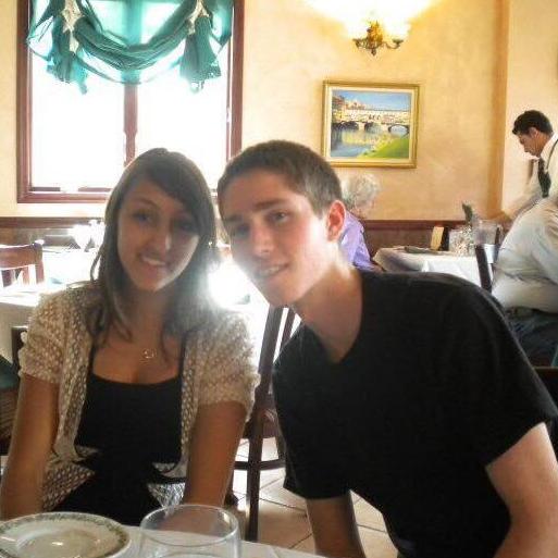 One of our first family dinners 2008