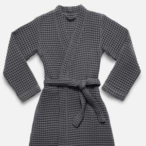 Dreamweave Waffle Robe XL in Color Slate