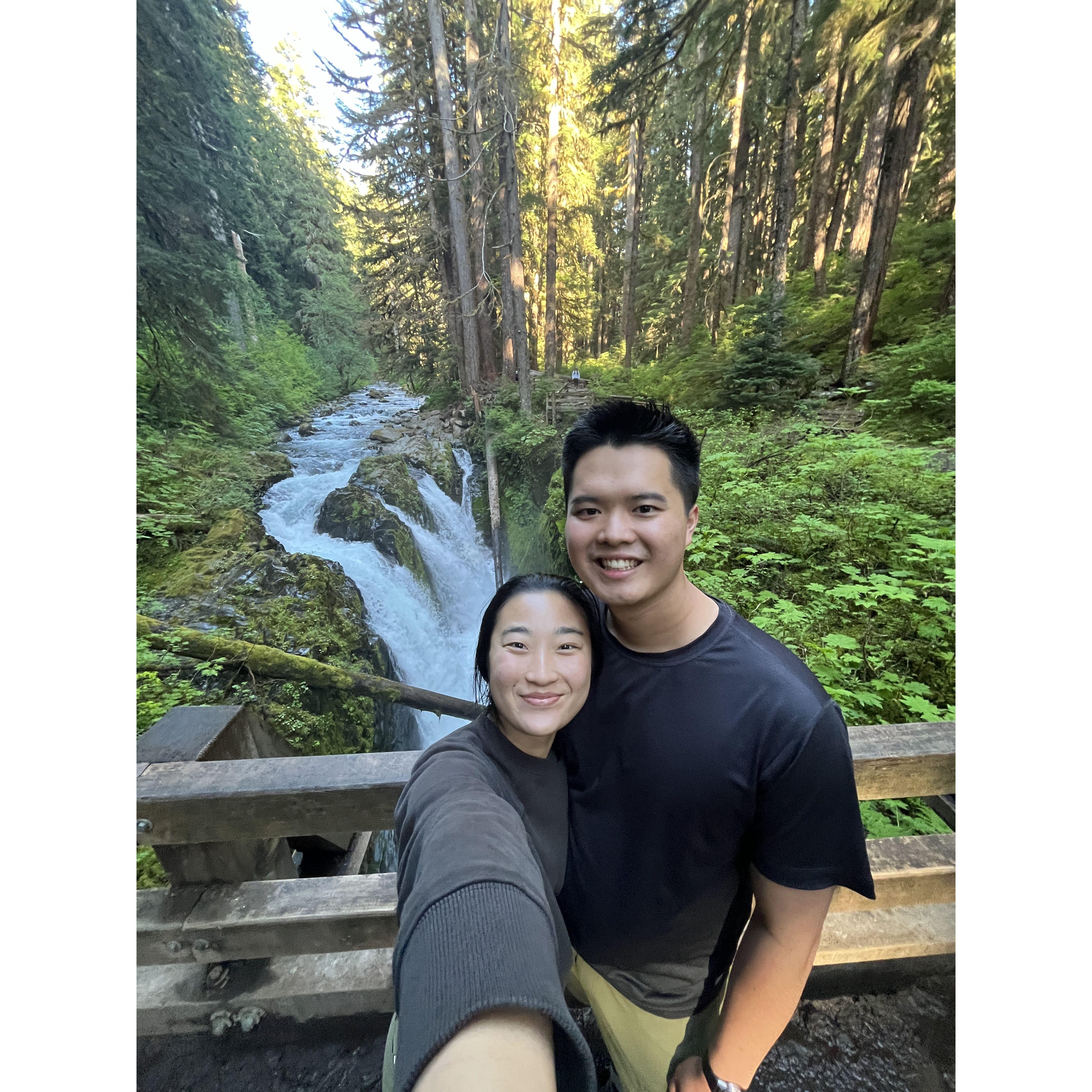 Sol Duc Falls in Olympic National Park