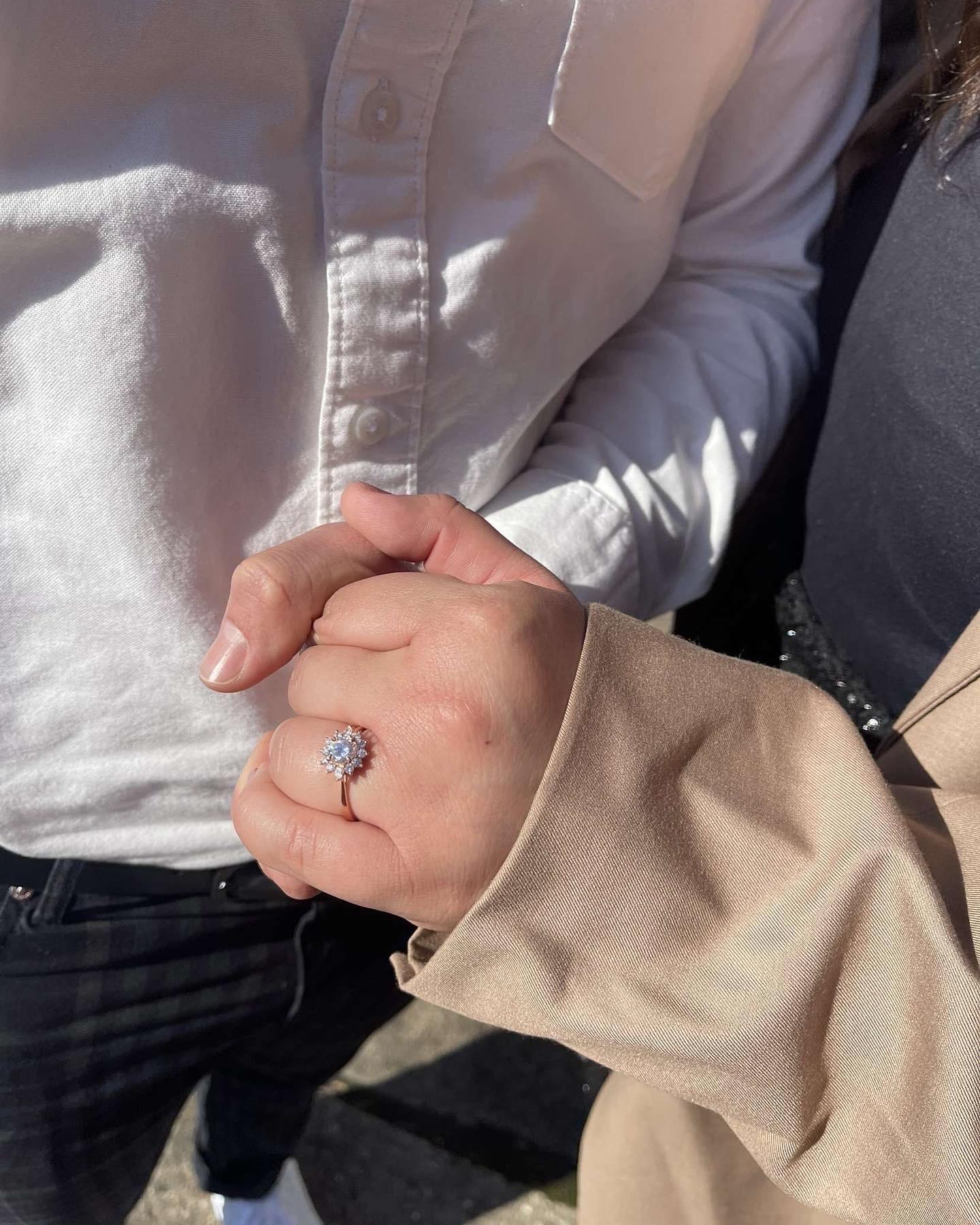 The proposal on 3/4/2023 🥰💍