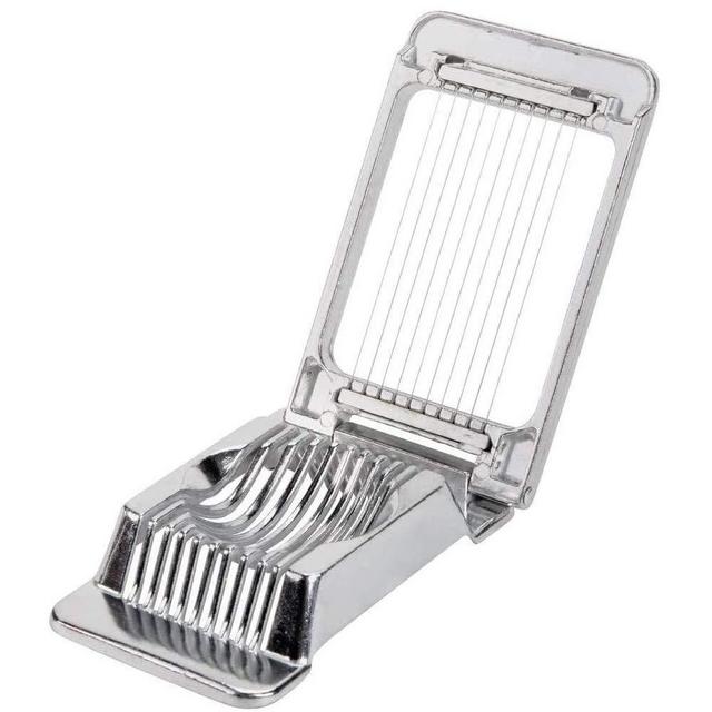 Commercial Grade Egg Slicer for Hard Boiled Eggs- Mushroom Slicer- Stainless Steel Cutting Wires