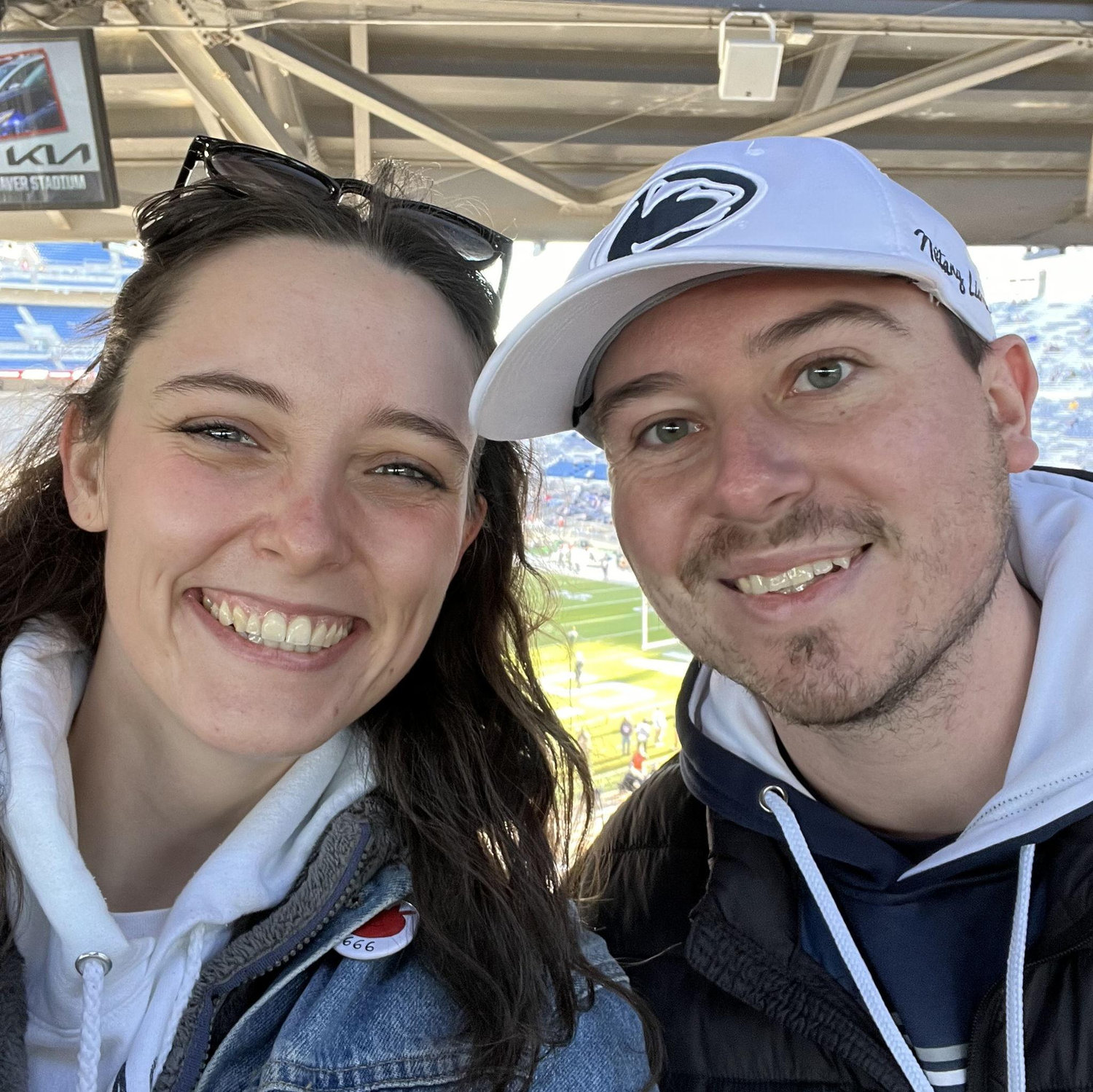 Larissa's first Penn State Game