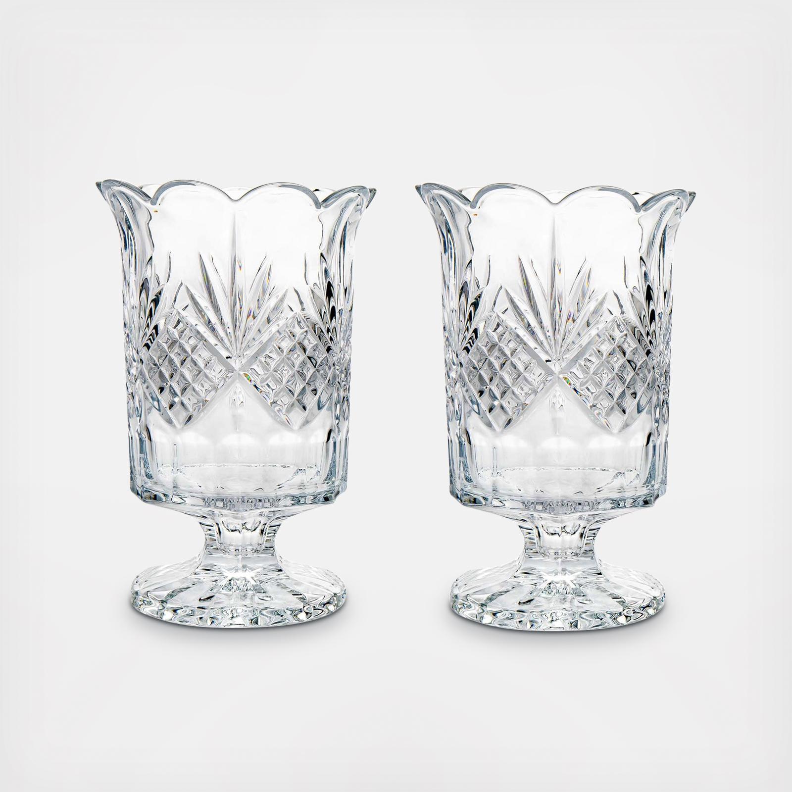 Godinger, Lumina Non-leaded Crystal Wine Glass, Set of 4 - Zola