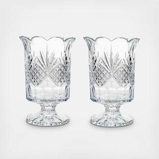 Dublin Hurricane Votive Holder, Set of 2