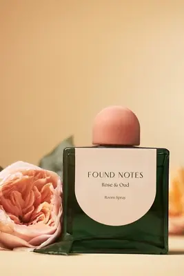 Found Notes Floral Rose & Oud Room Spray