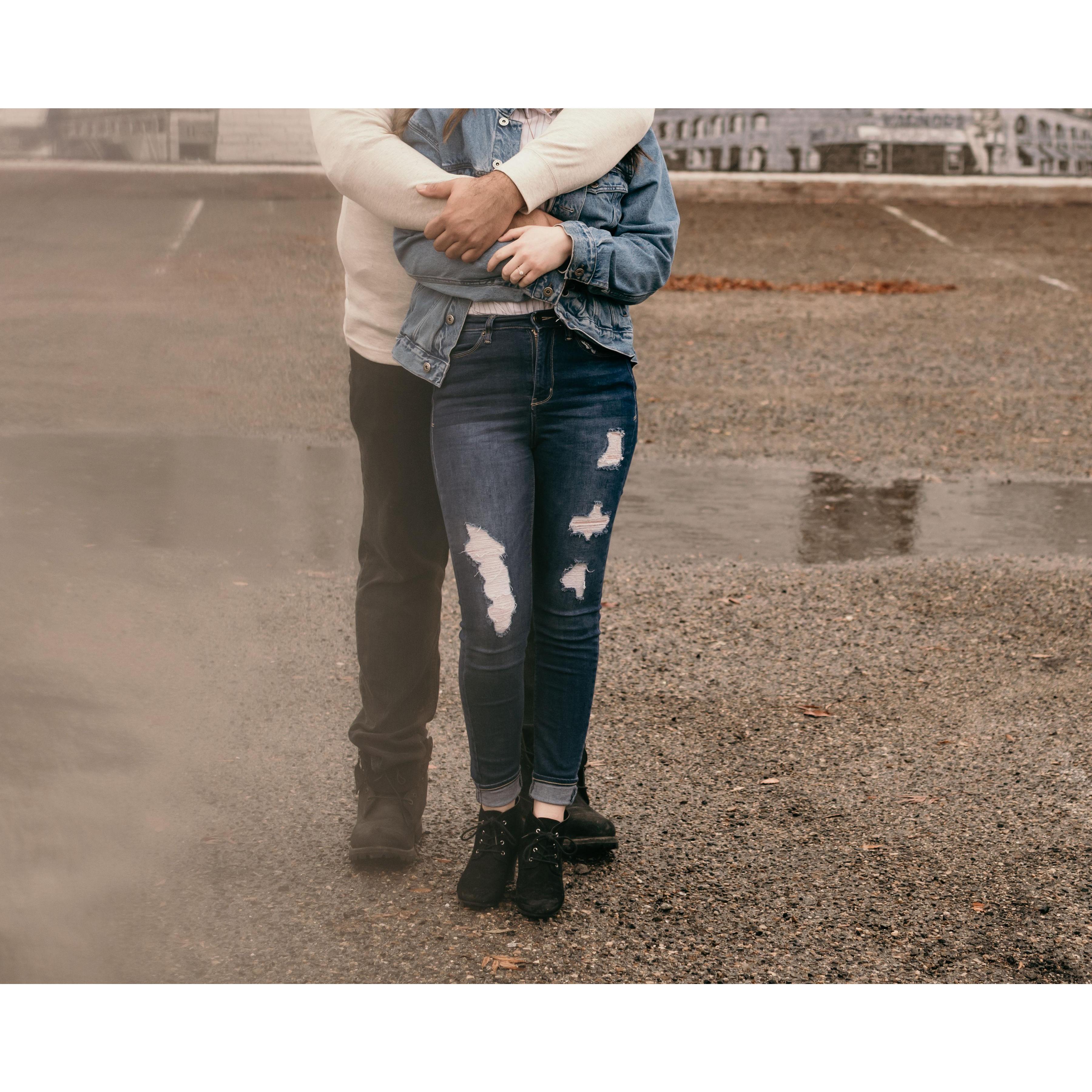 Our beautiful engagement photos, captured by Stephen Berling Photography.
