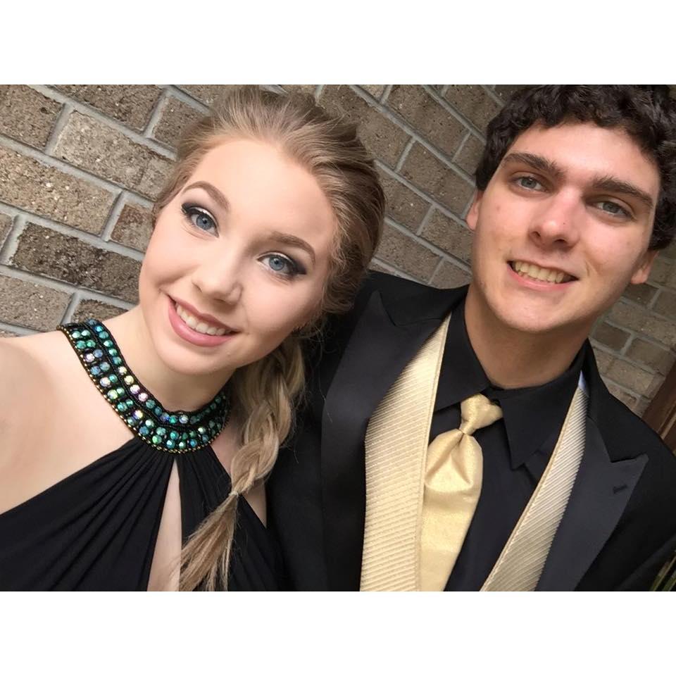Senior year prom in 2015