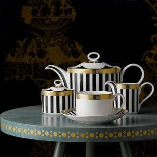 Satori Black Charnwood Covered Sugar