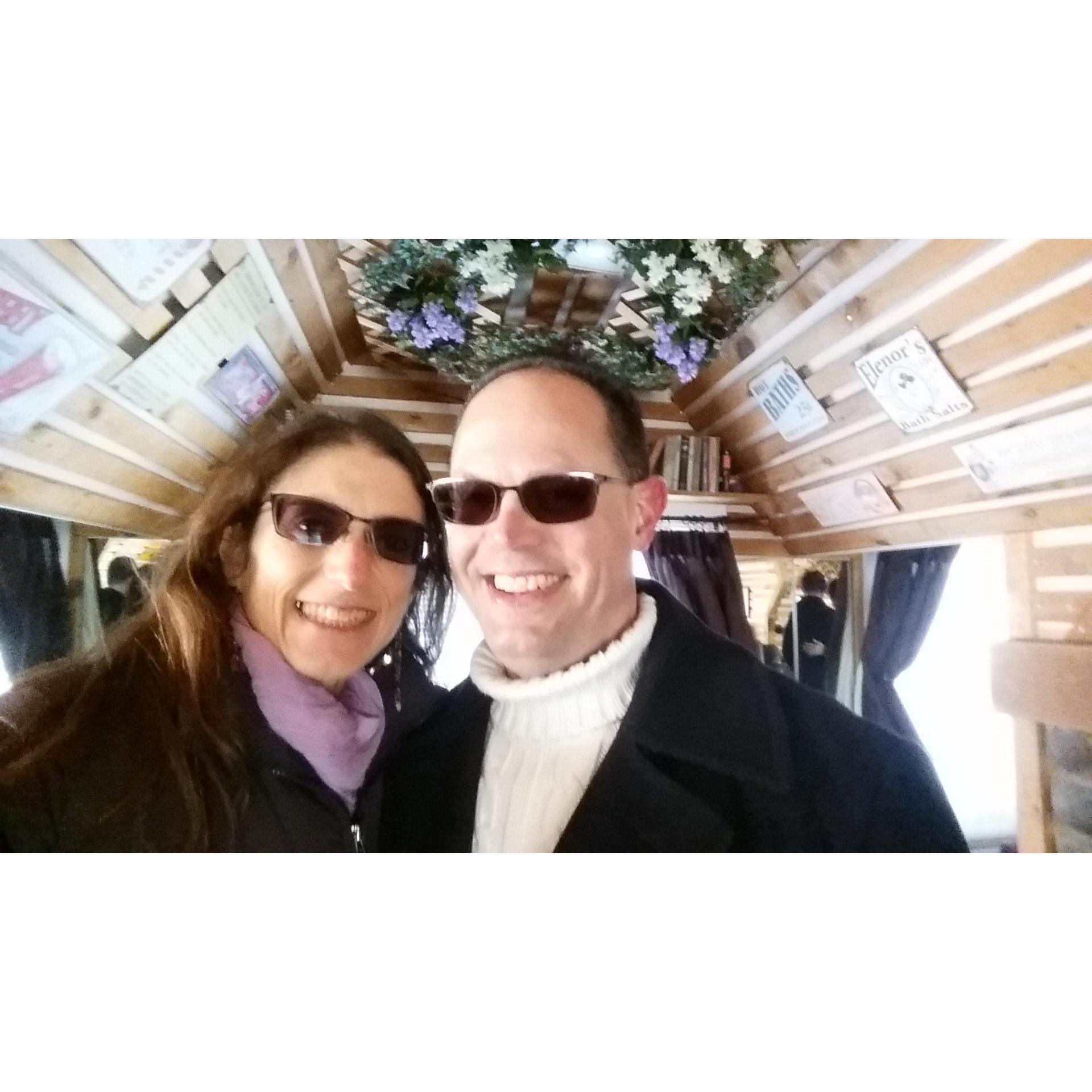 Our first mini-vacay at a lovely Bed & Breakfast in Lake Geneva.