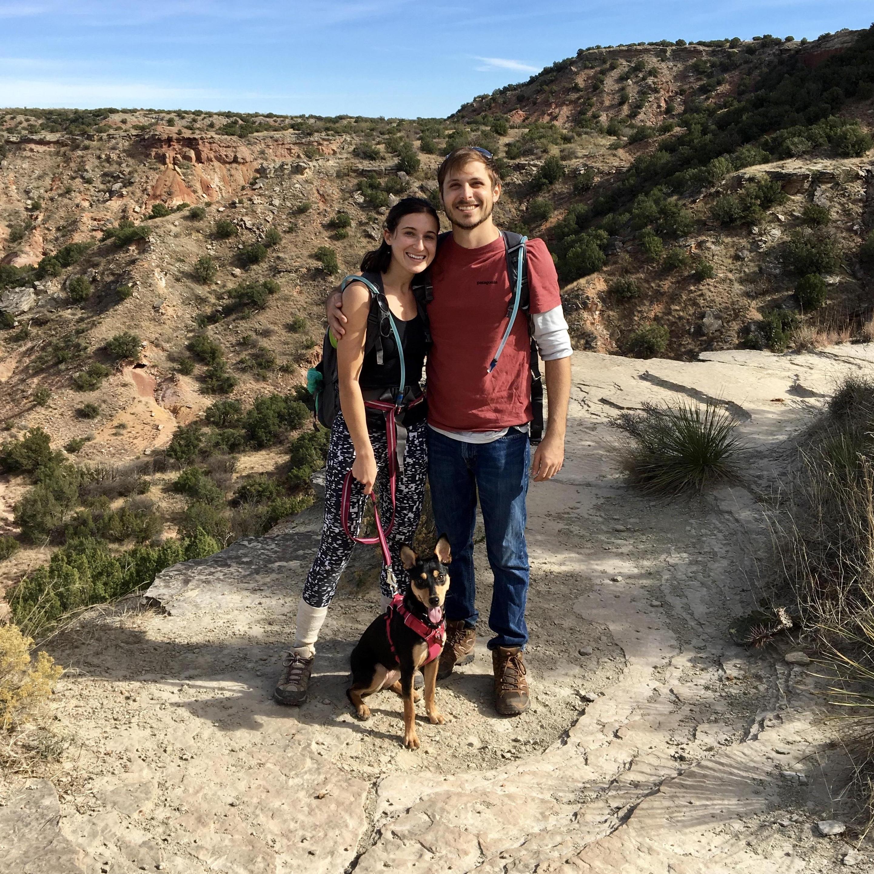 Abbi's first camping trip: Palo Duro Canyon State Park