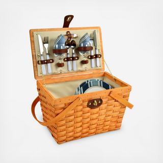 4-Person Settler Picnic Basket