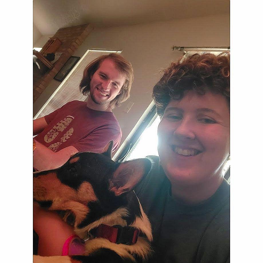 Aug. 2024 - Taken the day after we adopted Kallie <3