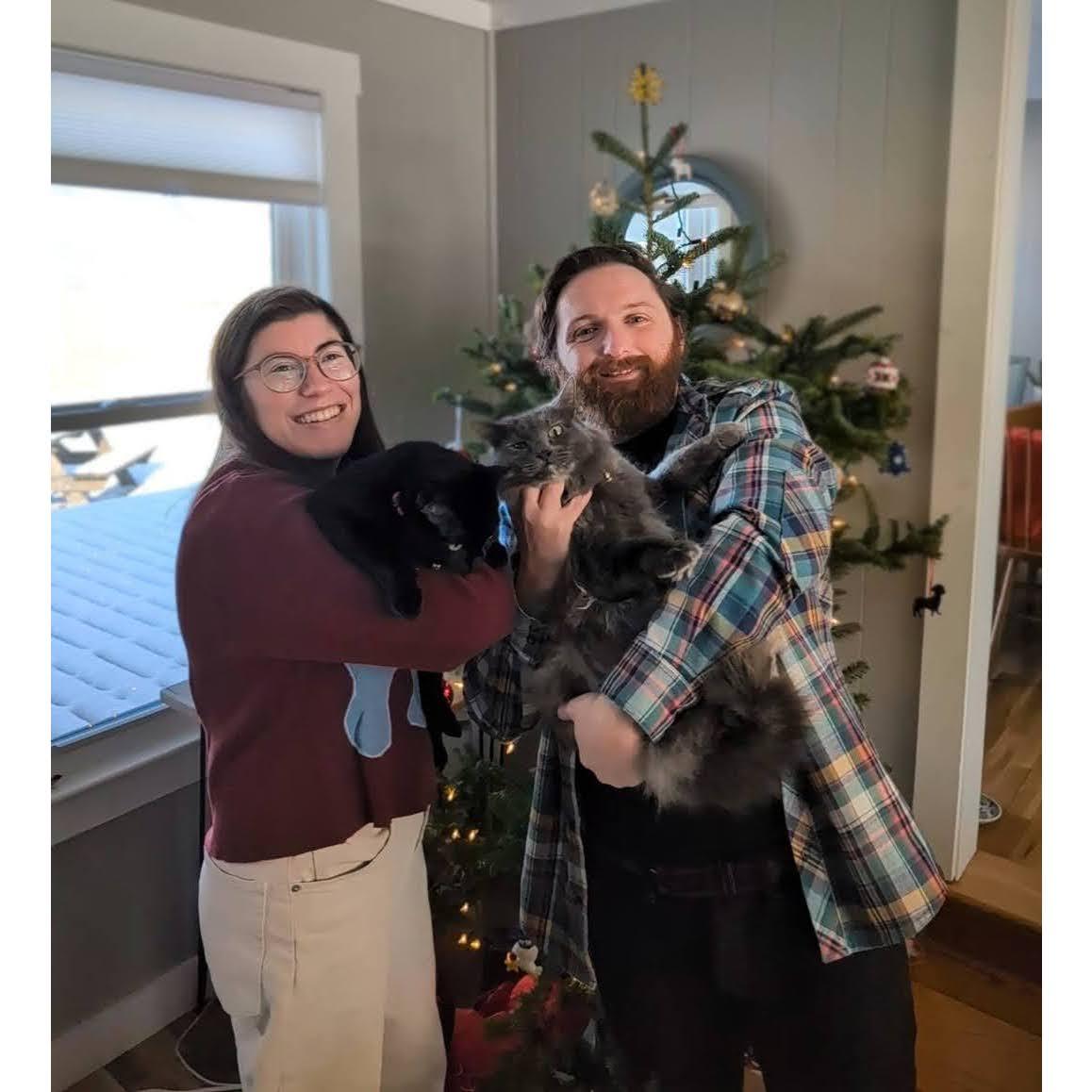 We frequently narrate the lives of our cats, Sushi and Parsnip