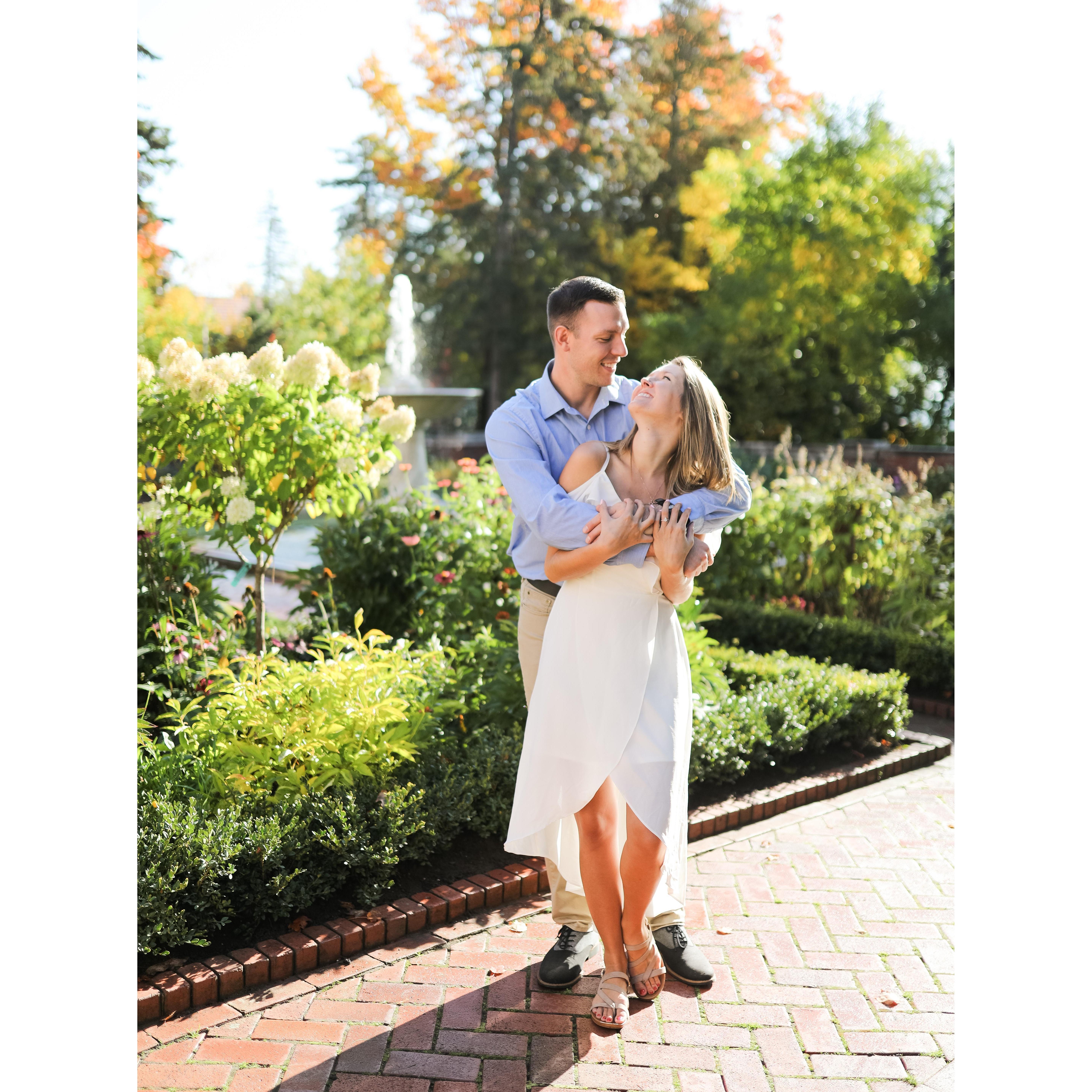 Engagement photo. 
Taken at Glensheen Mansion. 
PC: Delaney Vavra.